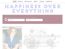 Tablet Screenshot of jo-tucker.com